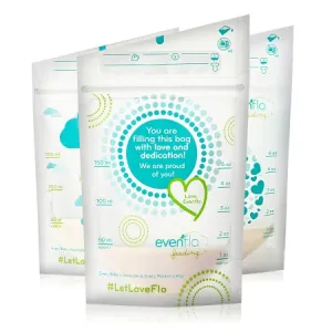 Breast Milk Storage Bag Evenflo Advanced 5 oz. Food Grade  - Midway Importing Inc  Mfr# 5242511