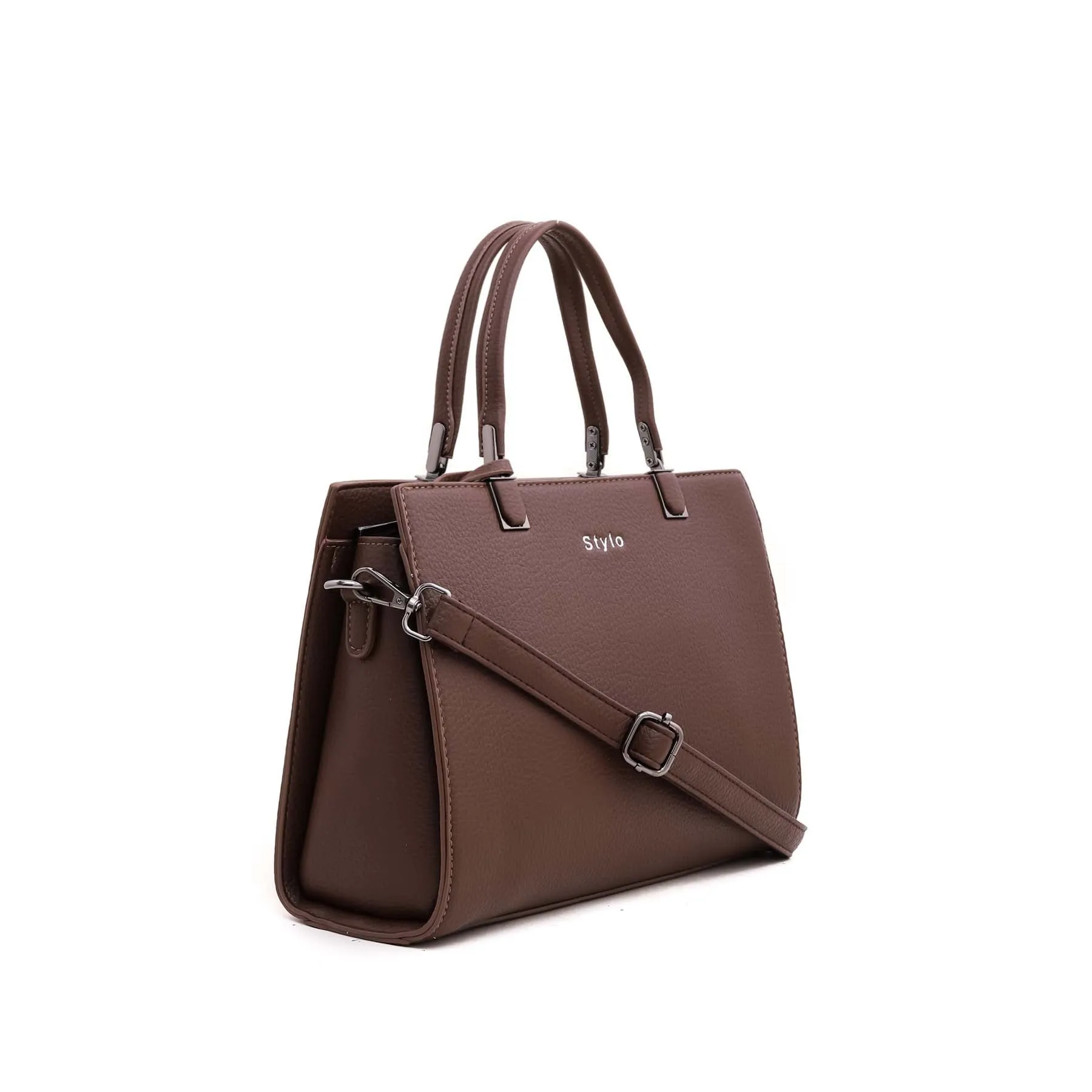 Brown Formal Hand Bag P35974