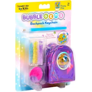 Bubble Gems™ Backpack Keychain Puppy Dog