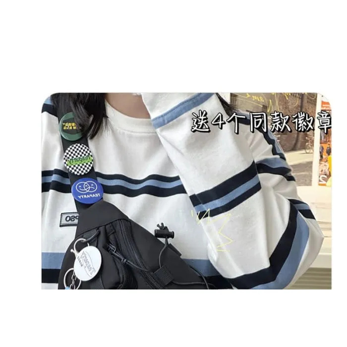 Buckled Waist Bag / Bag Charm / Set