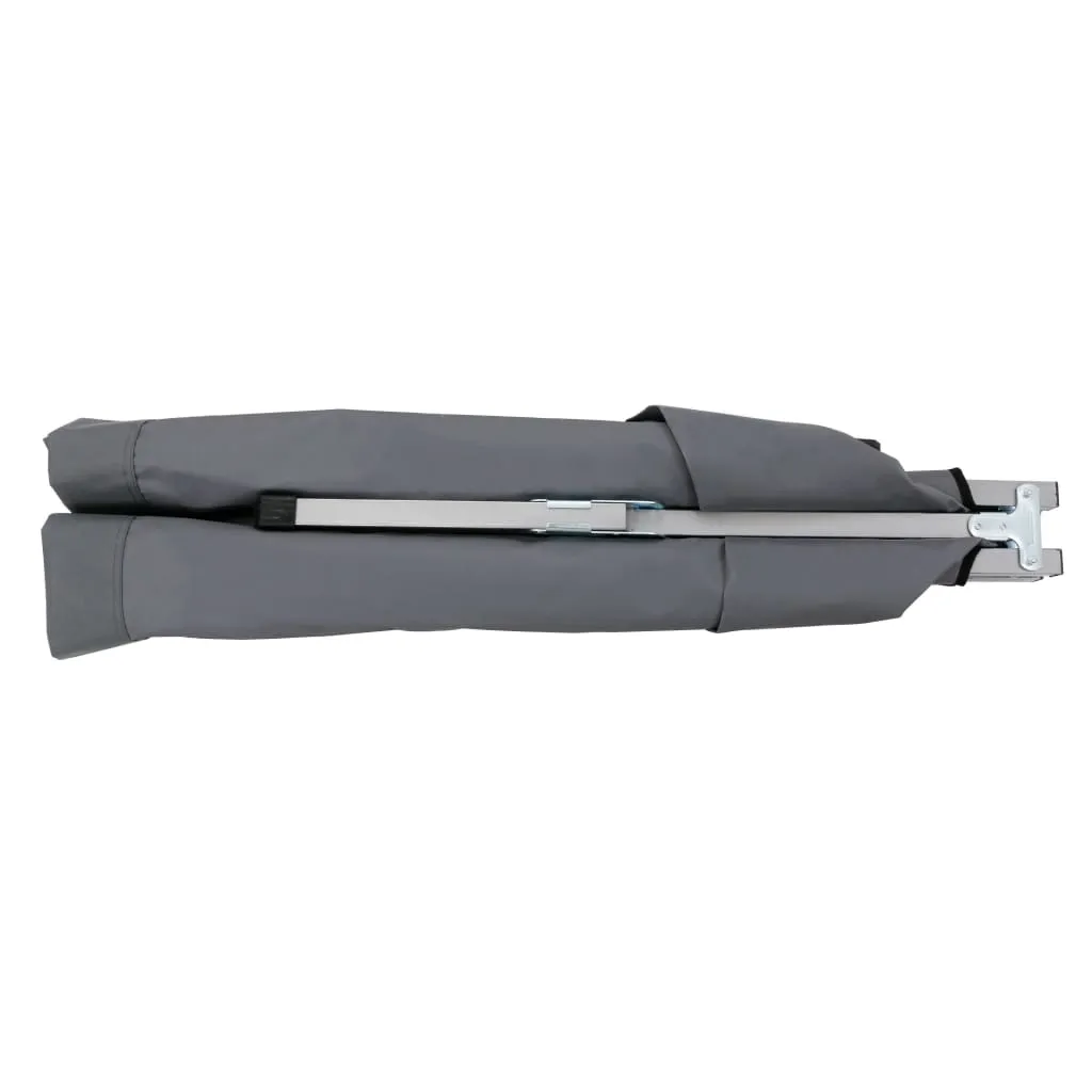Camping Bed 190x74x47 cm XL Grey
