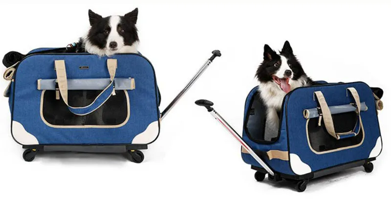 Can hold cats and dogs pet trolleys up to 17.5kg