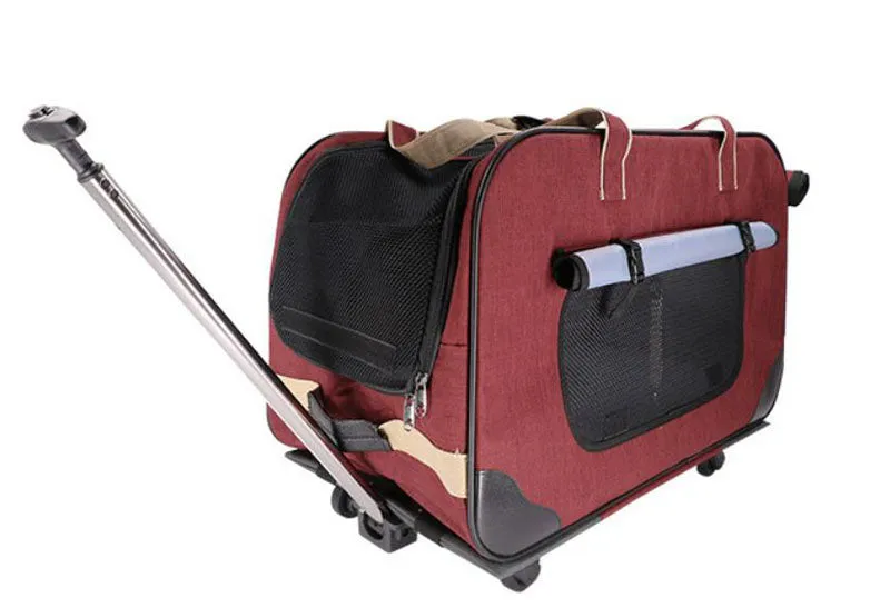 Can hold cats and dogs pet trolleys up to 17.5kg