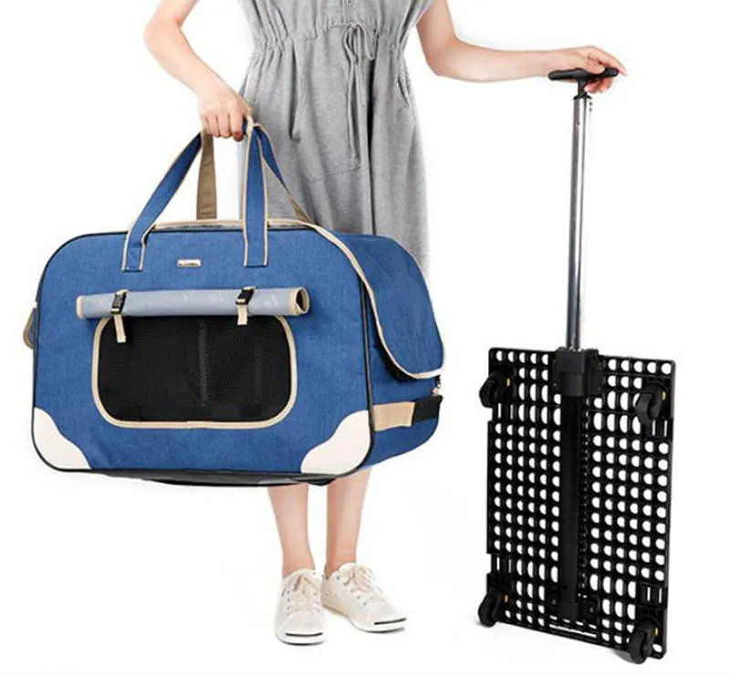 Can hold cats and dogs pet trolleys up to 17.5kg