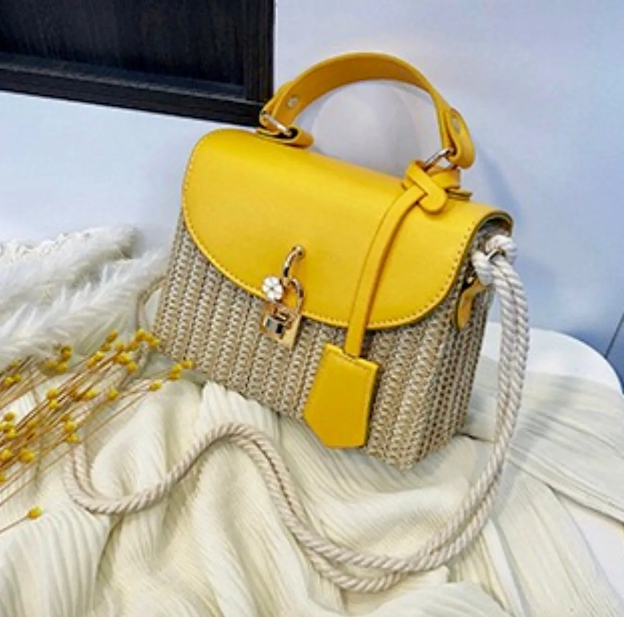 CANNES STRAW BAG