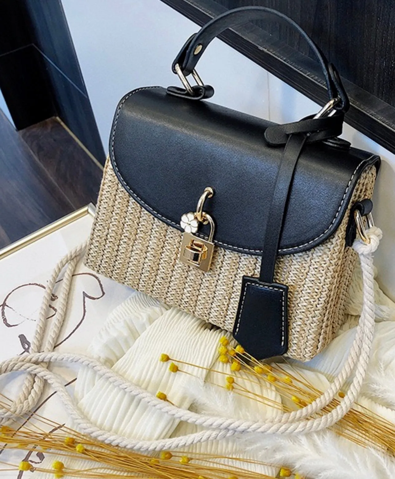 CANNES STRAW BAG