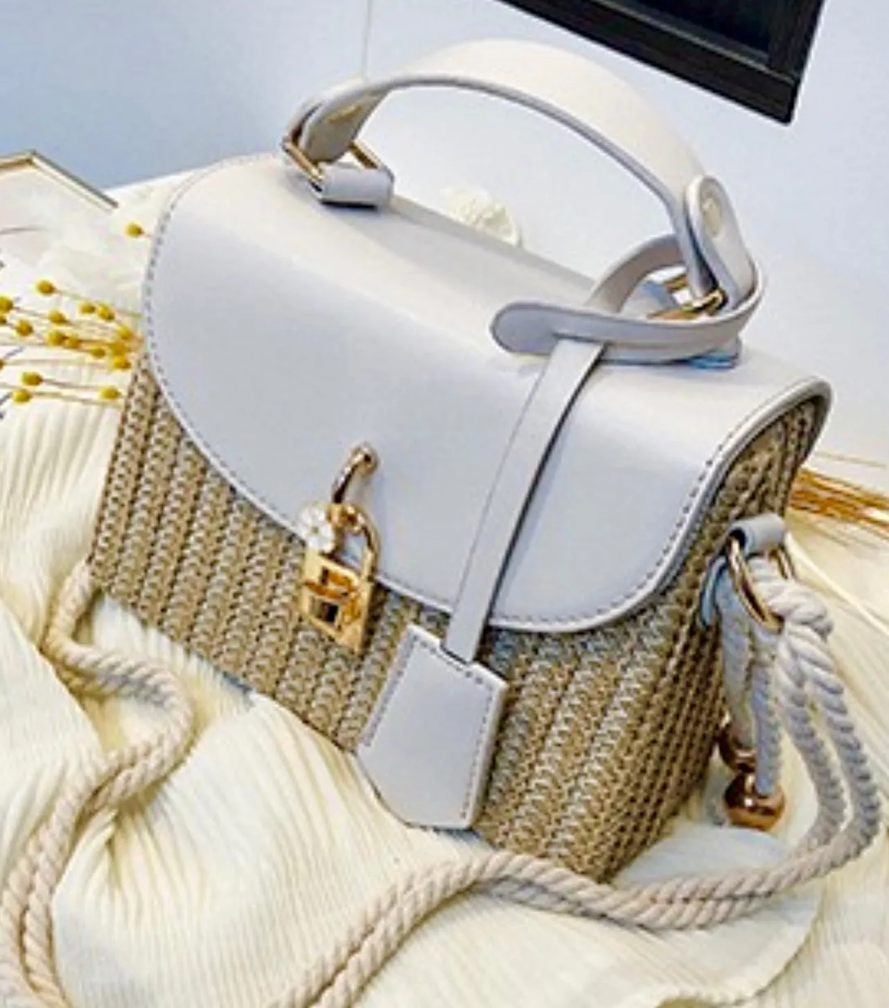 CANNES STRAW BAG