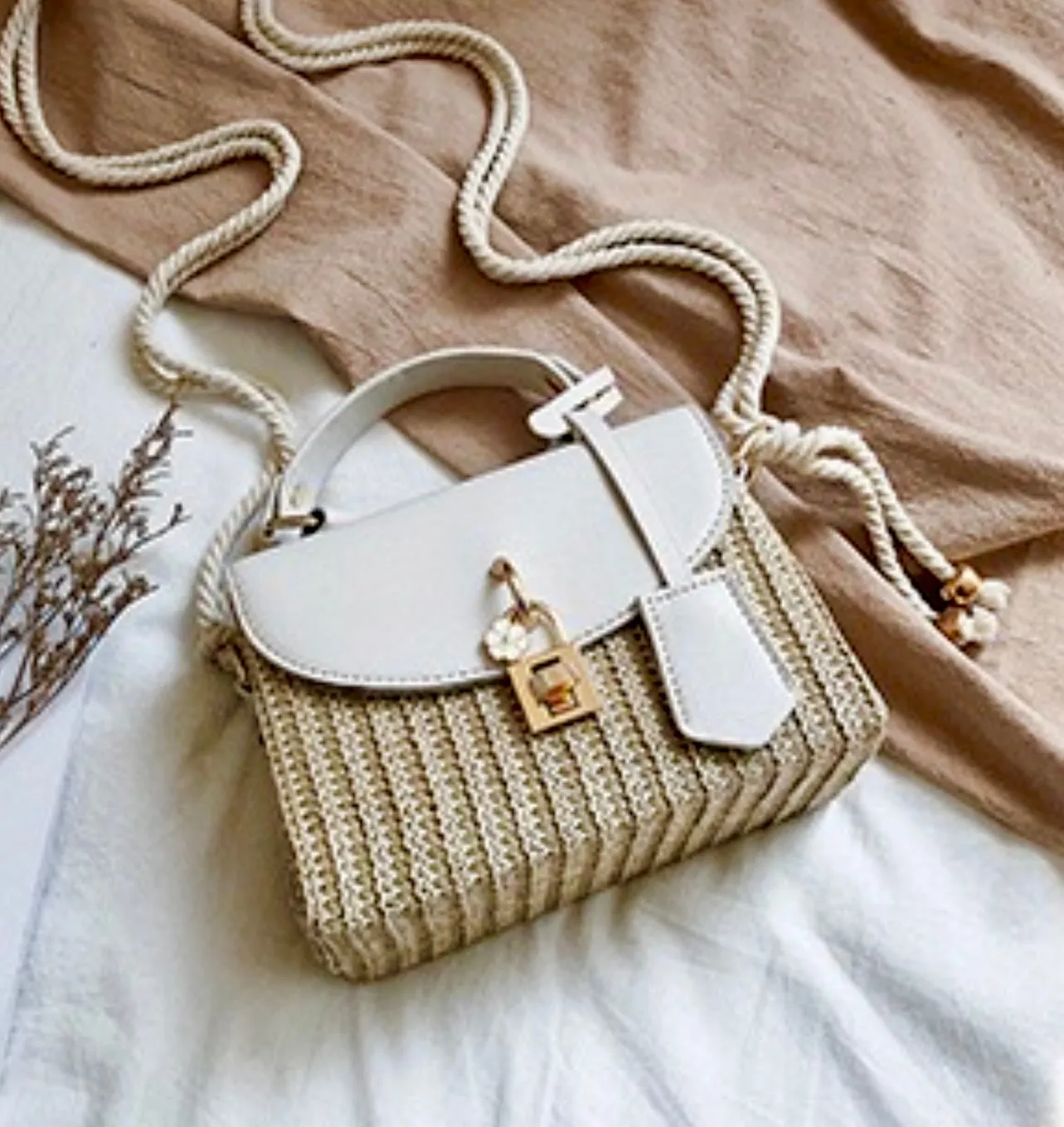 CANNES STRAW BAG
