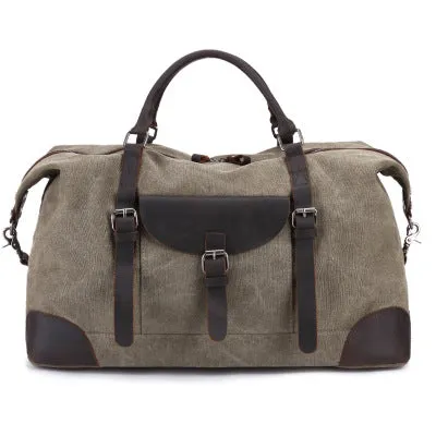 Canvas Duffle Bag ,Travel Duffel Bags, Canvas Weekender Bag
