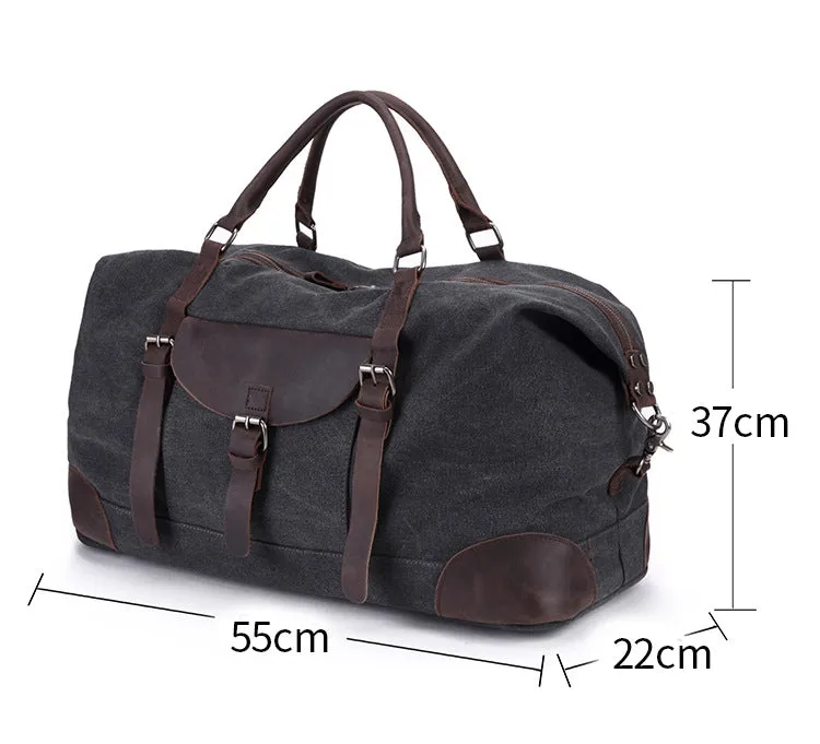 Canvas Duffle Bag ,Travel Duffel Bags, Canvas Weekender Bag