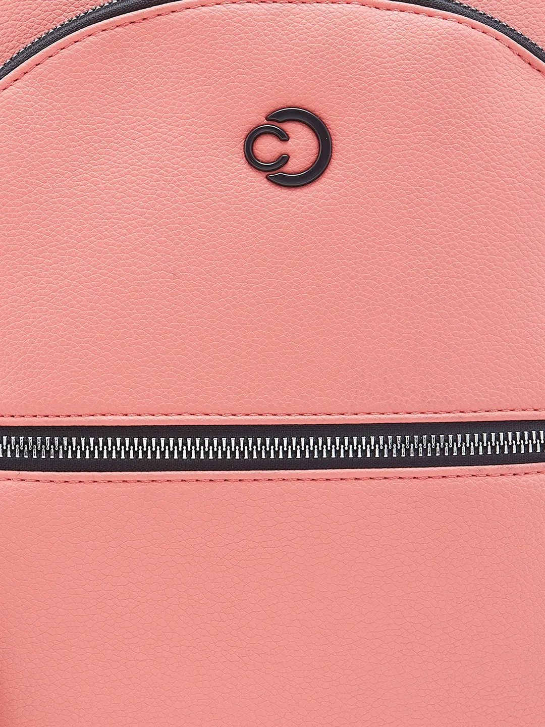 Caprese Mia Fashion Backpack Medium Coral