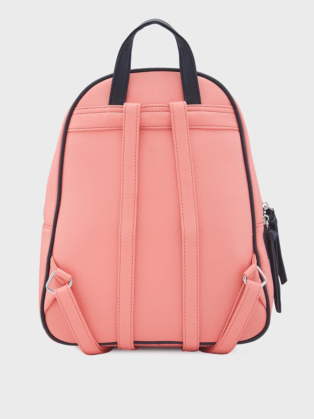 Caprese Mia Fashion Backpack Medium Coral
