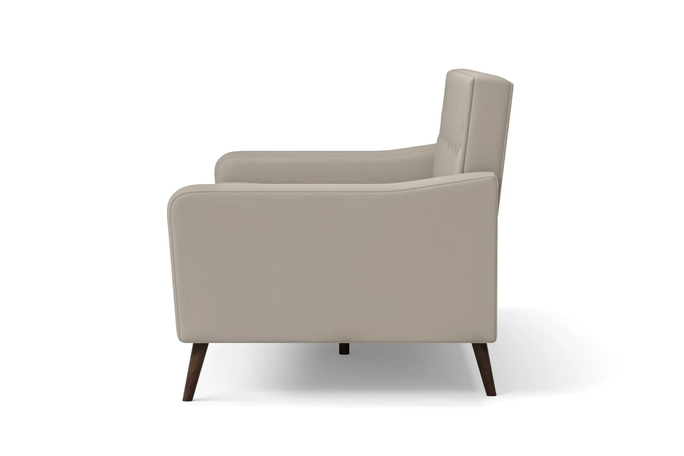 Carpi 4 Seater Sofa Sand Leather