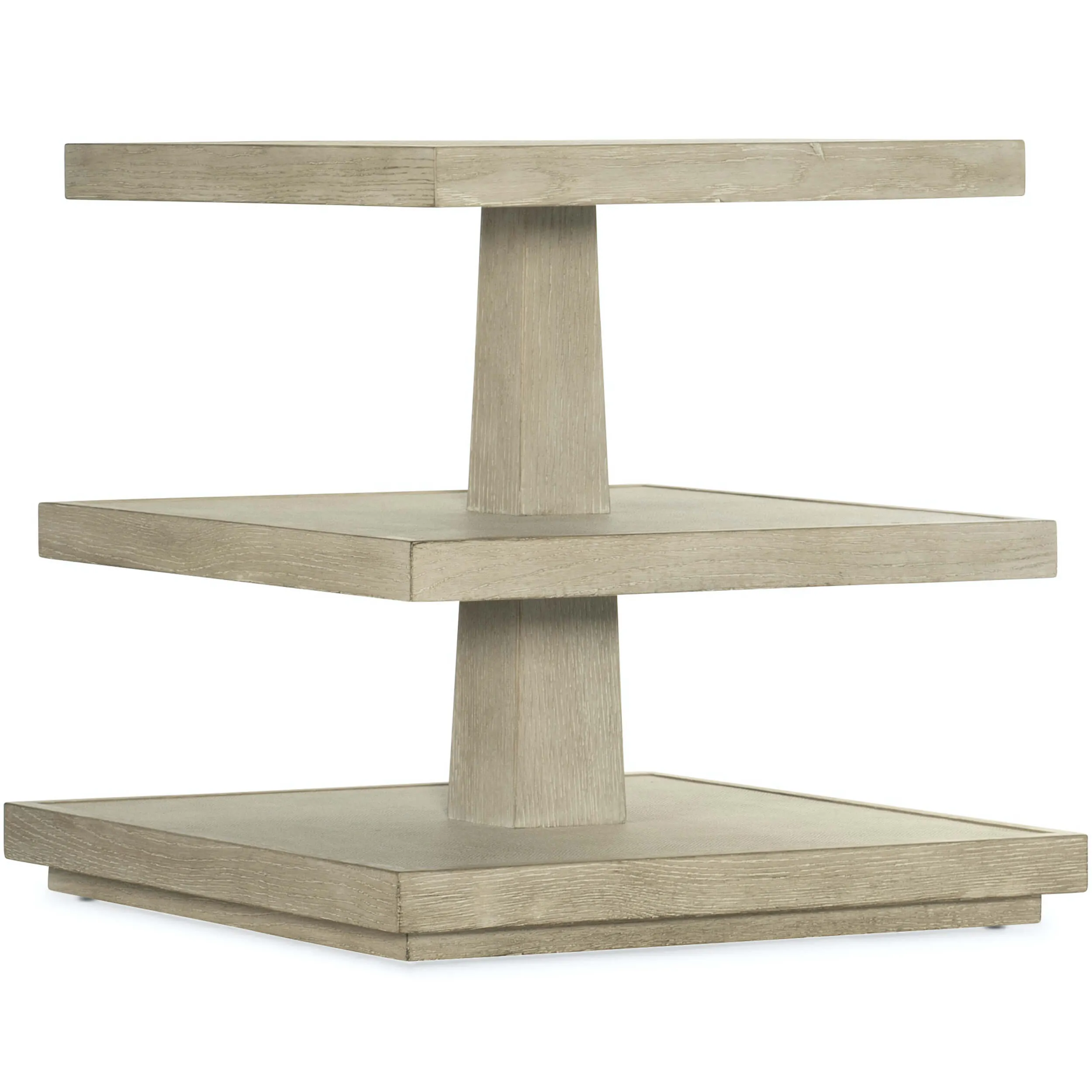 Cascade 3 Tiered Square End Table
