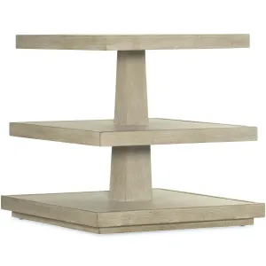 Cascade 3 Tiered Square End Table