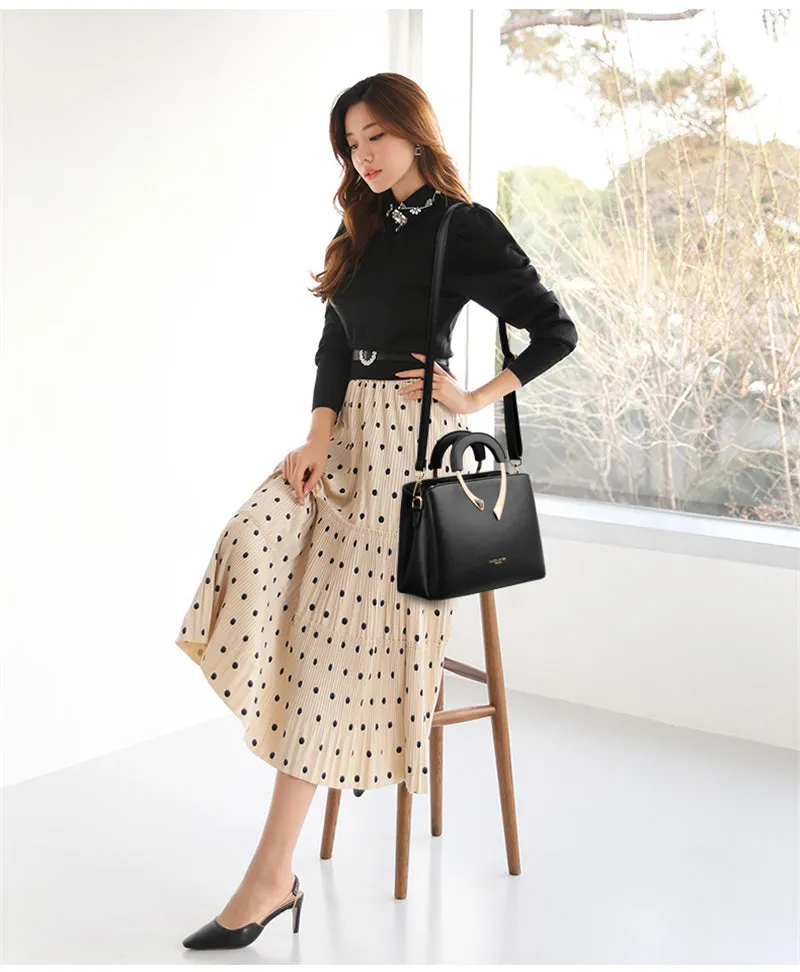 Casual Leather Handbags For Women Crossbody Shoulder Bag New Designer Tote High Quality