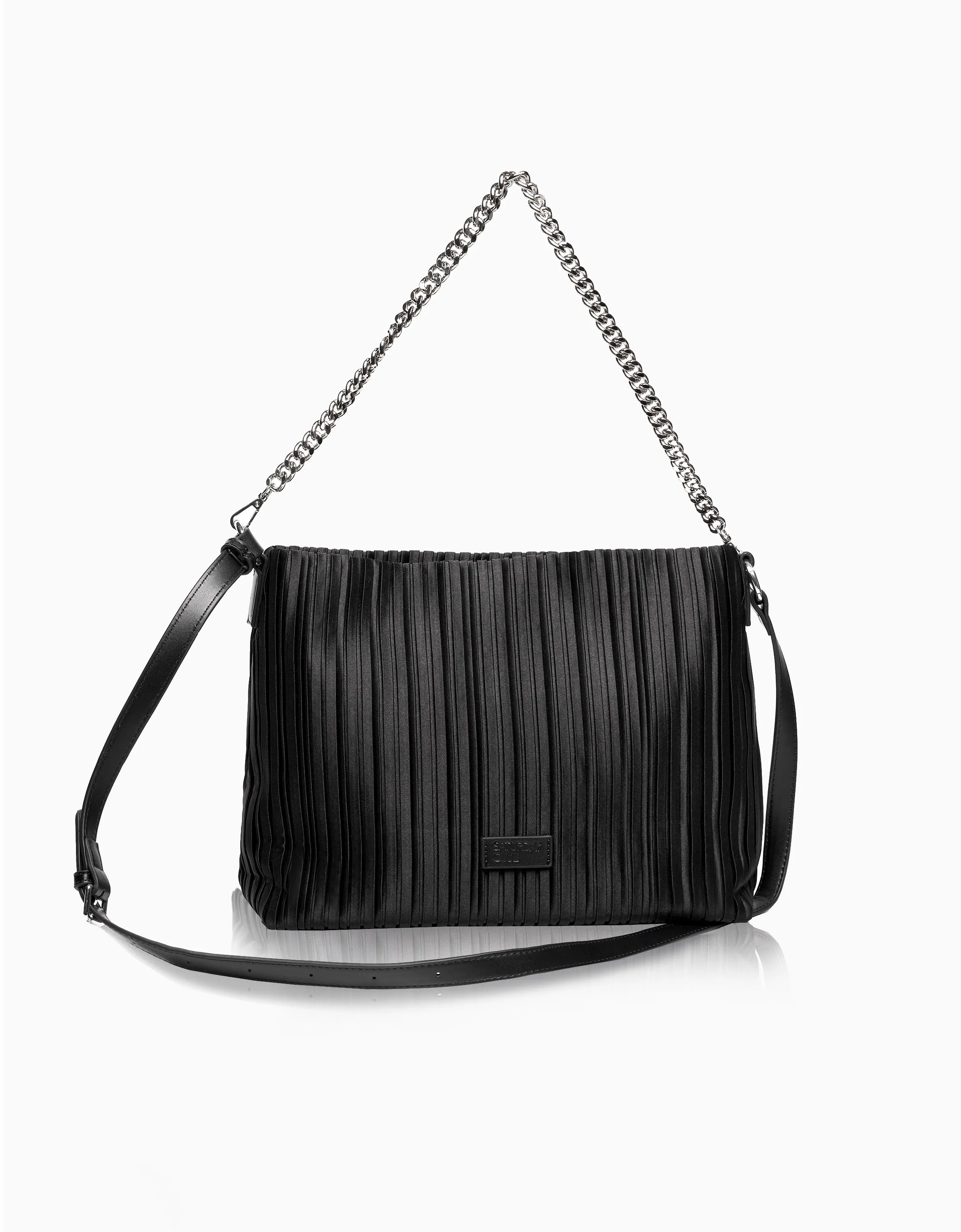 Chain Textured Tote Bag