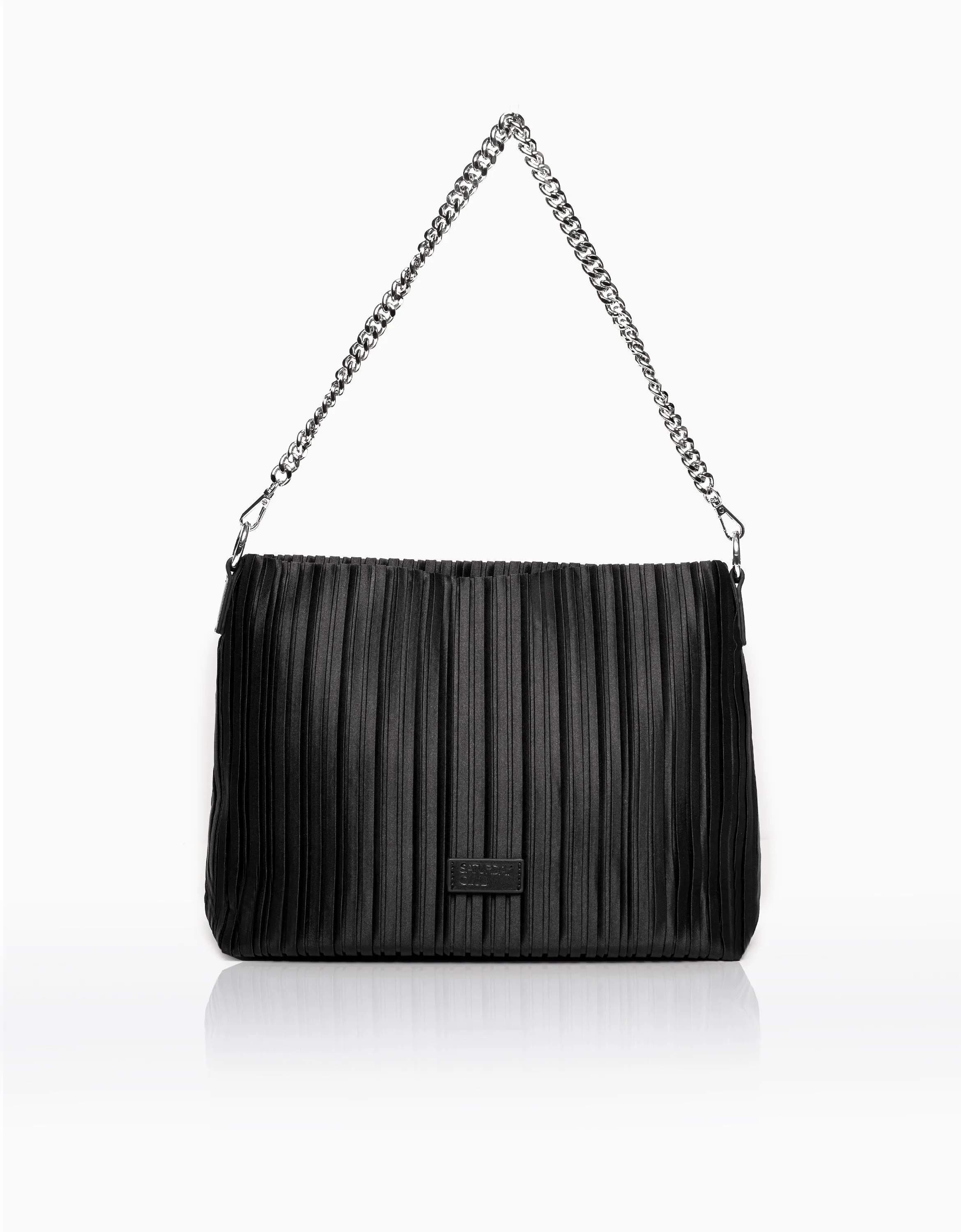 Chain Textured Tote Bag