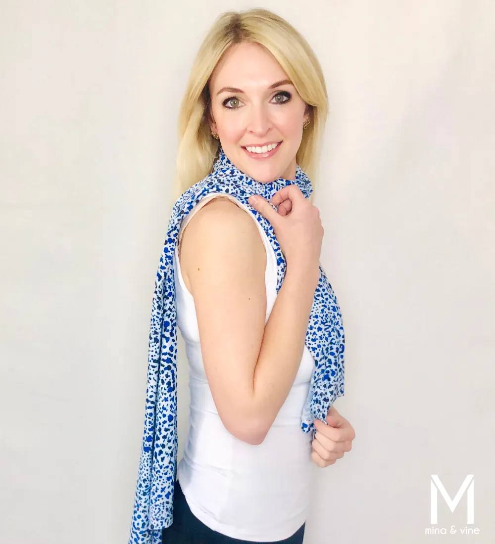 Cheeky Cheetah Multi-Way Smart Scarf