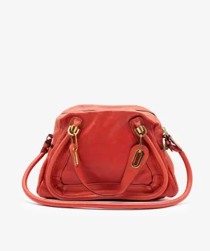 Chloe Paraty Satchel Red