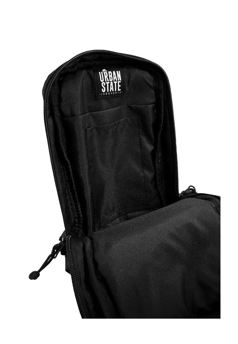 Coated Dry Track Slingbag - Black
