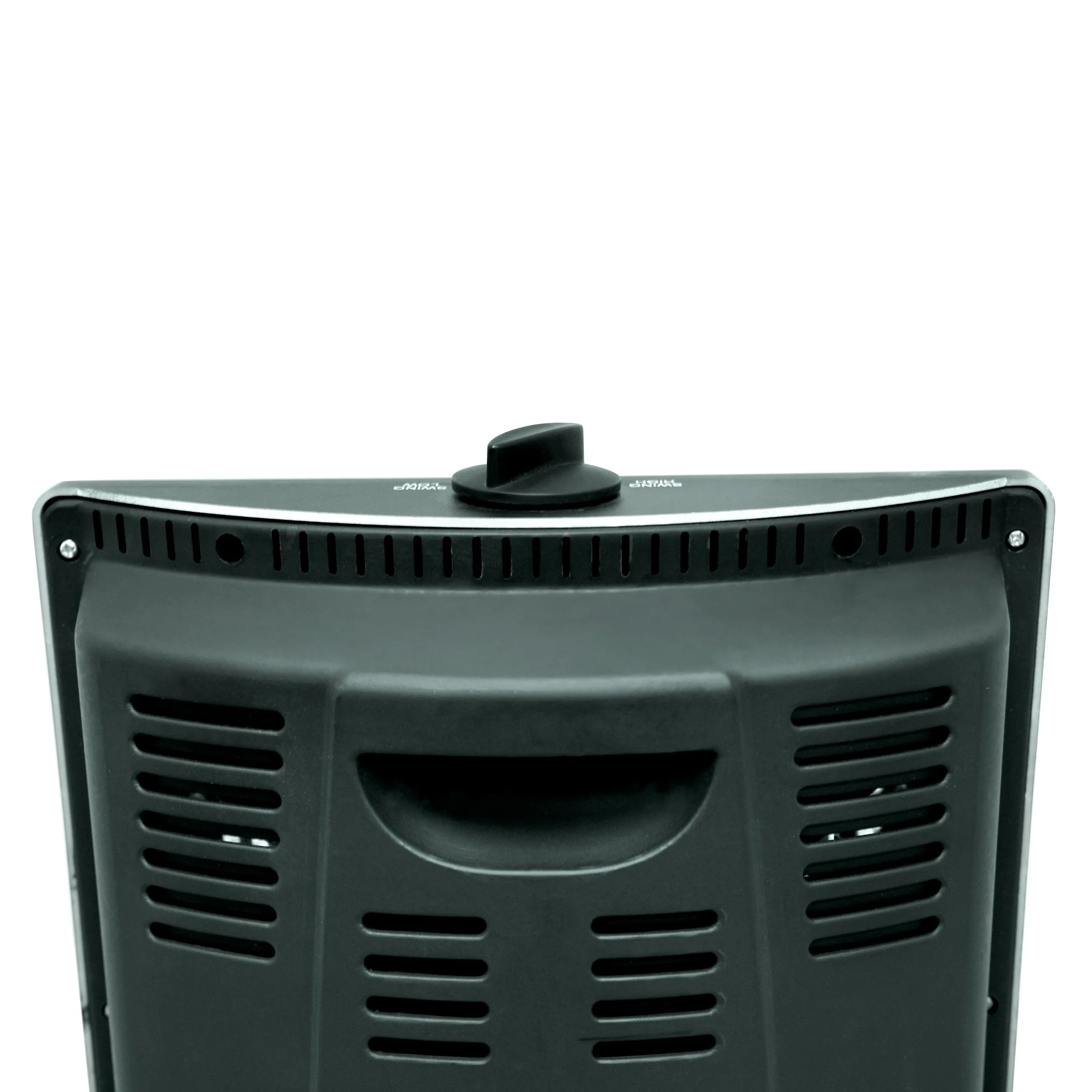 Comfort Zone Oscillating Electric Halogen Radiant Heater in Black