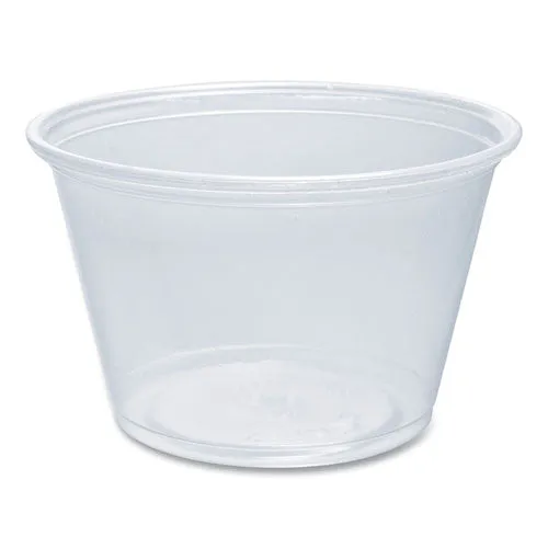Conex Complements Portion/medicine Cups, 4 Oz, Clear, 125/bag, 20 Bags/carton