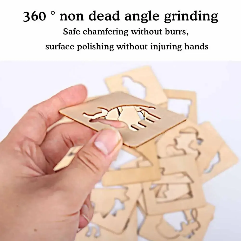 Creative Montessori Wooden Stencil Set - 20pcs Drawing Toys for Kids