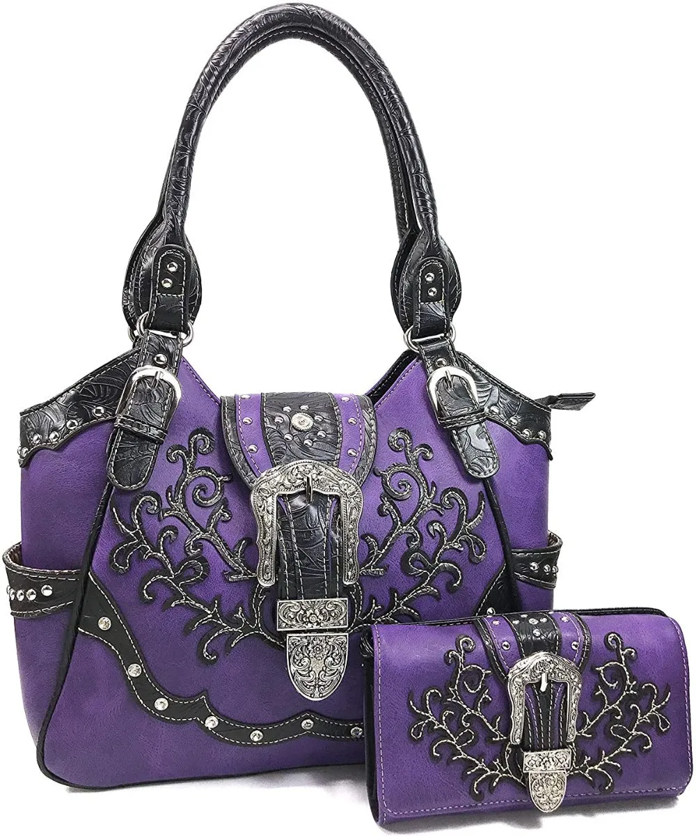 Cross Body Leather Bag for Women Beautiful Western Design Tote Bag