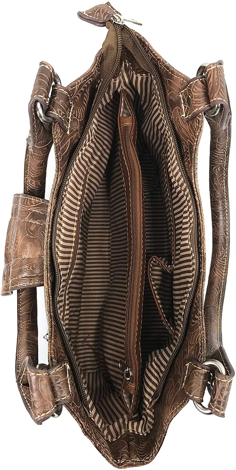 Cross Body Leather Bag for Women Beautiful Western Design Tote Bag