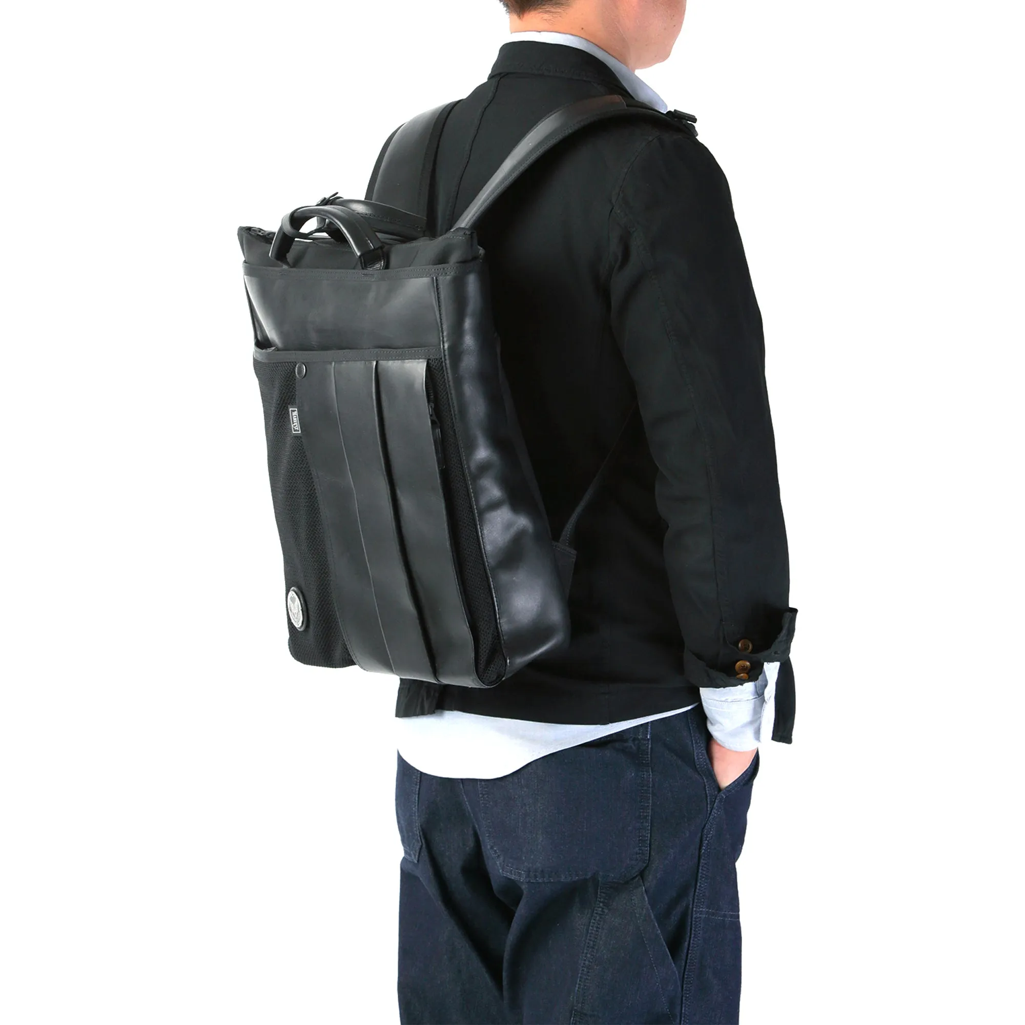 CUSTOM PELLE  ビジネス  リュック  ブリーフトート  イタリアン牛革  HP-0203
