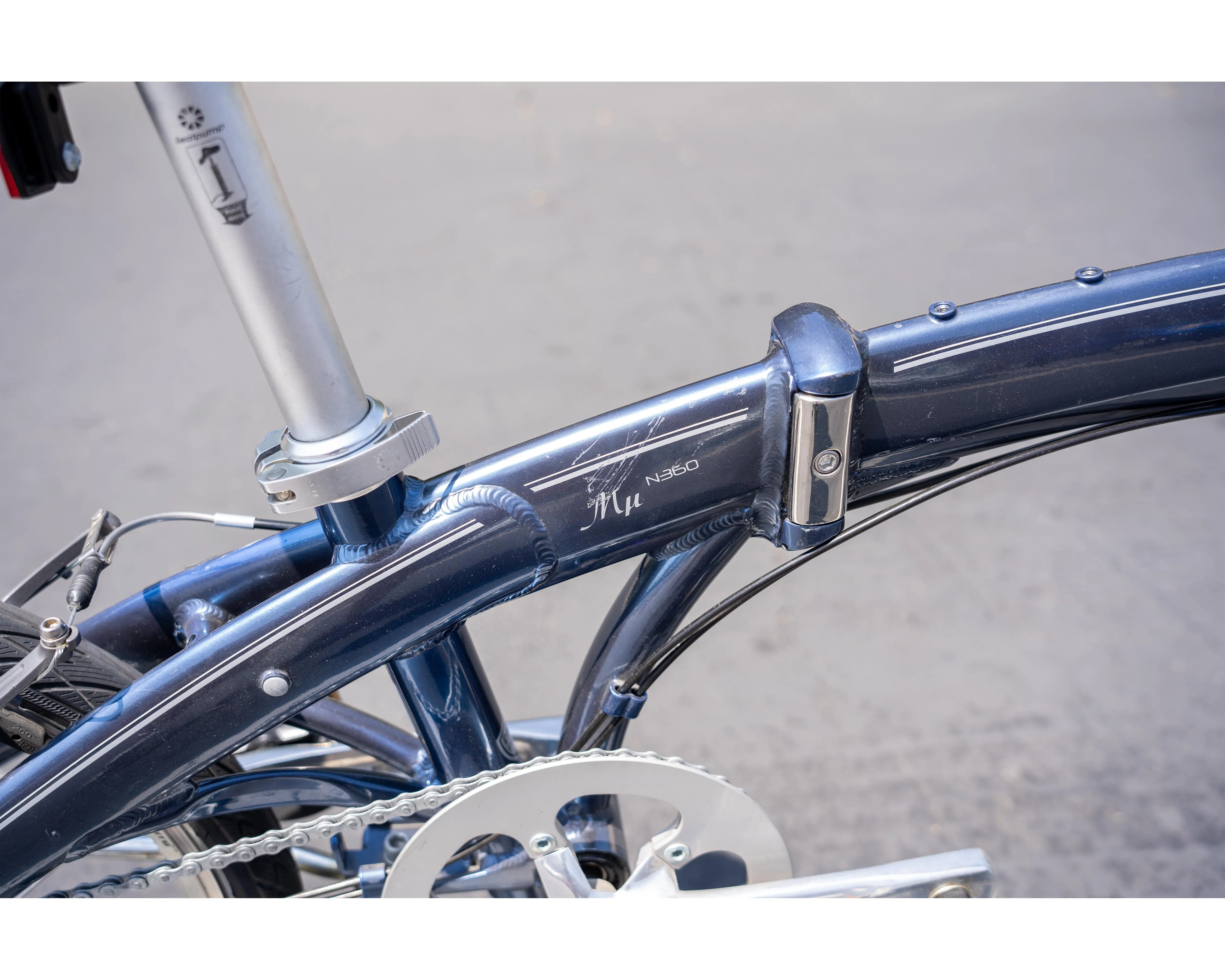 Dahon MU N360 Indigo Foldable Blu
