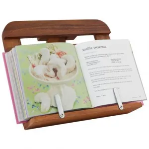 Davis & Waddell Acacia Wood Recipe Book Holder