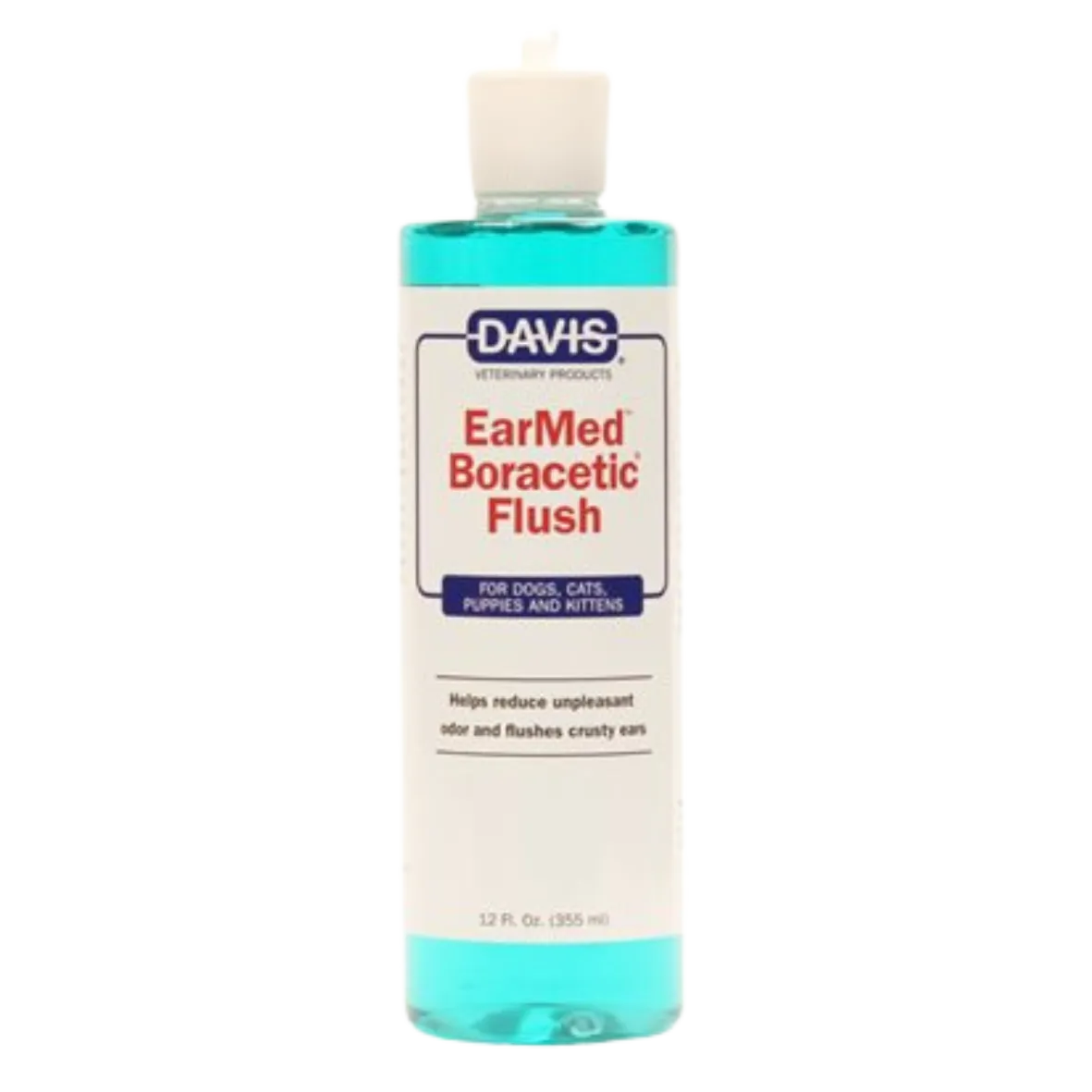 Davis Earmed Boracetic Flush 12oz
