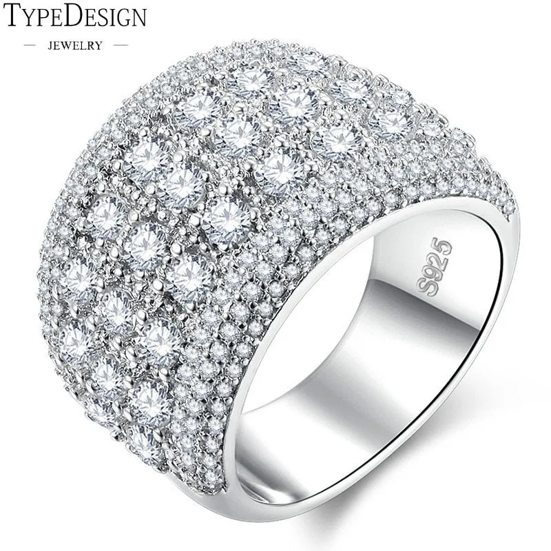 Diamond Covered Wedding Band