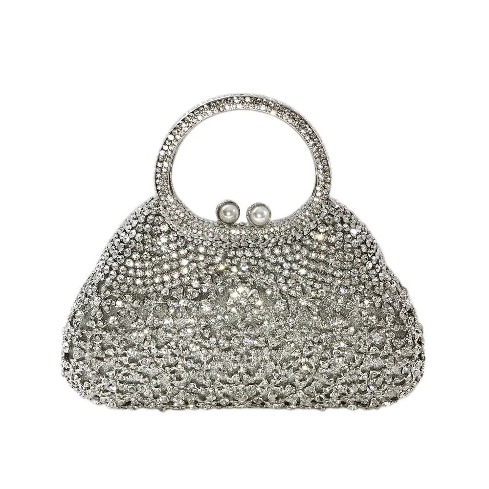 Dinner Rhinestone Package Hollow Metal Diamonds
