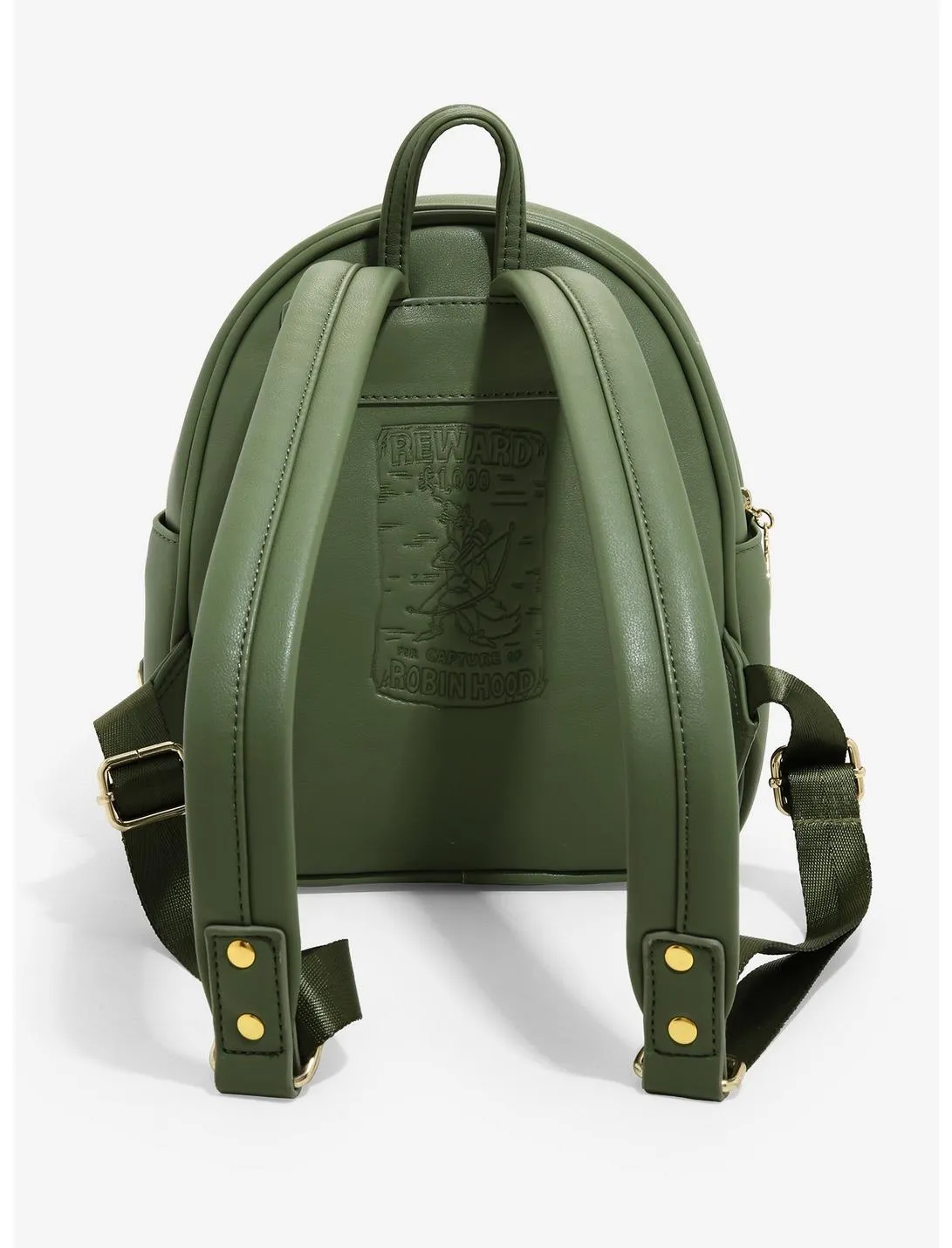 Disney Mini Backpack Robin Hood Forest Embroidered Loungefly