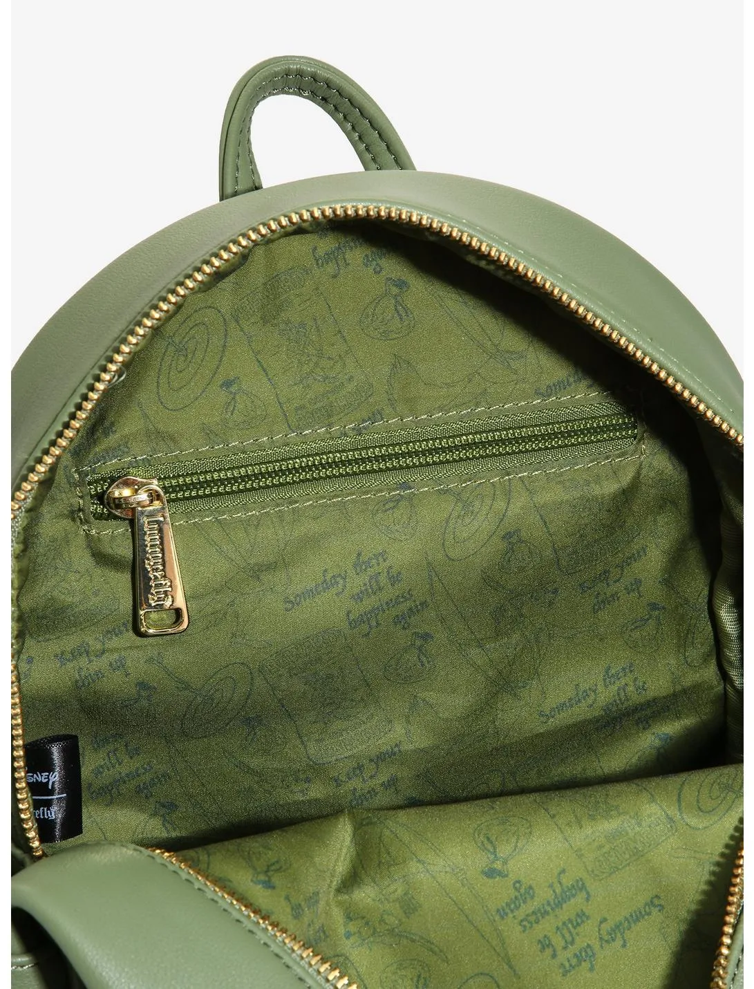 Disney Mini Backpack Robin Hood Forest Embroidered Loungefly