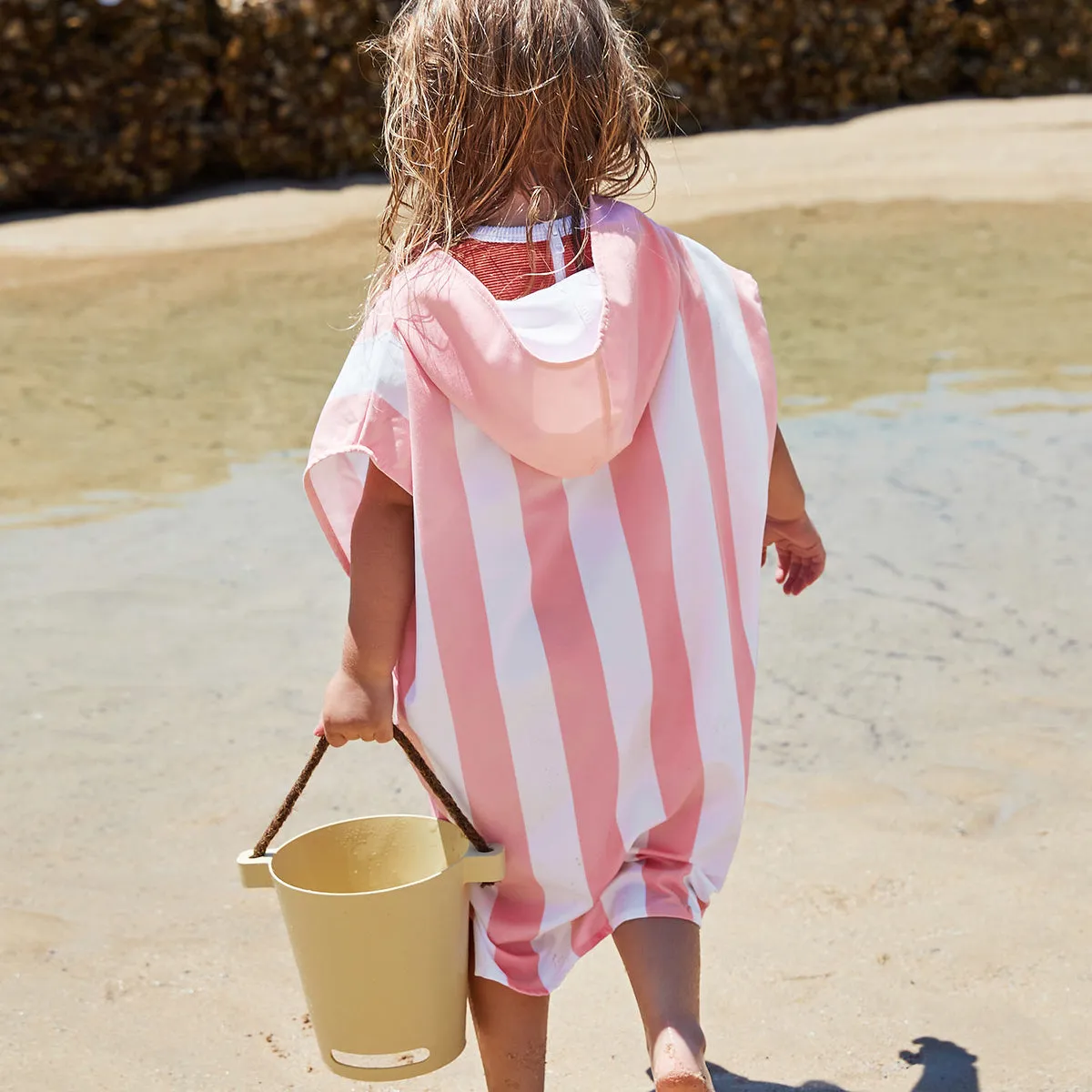 Dock & Bay Poncho Kids - Malibu Pink