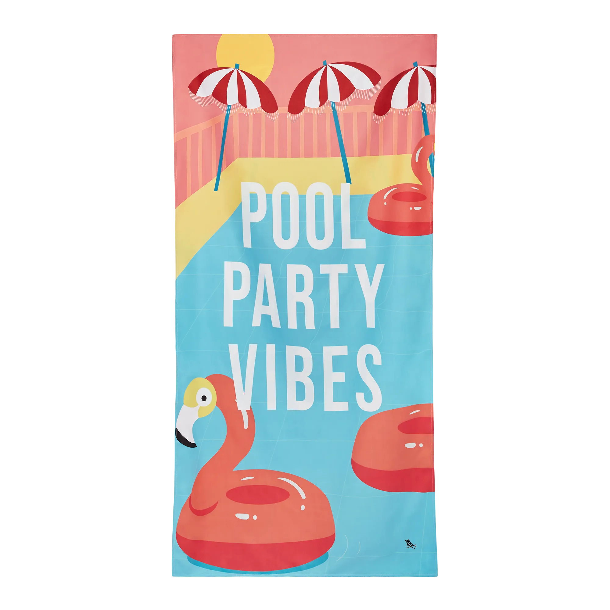 Dock & Bay Quick Dry Towel: Pool Party Vibes