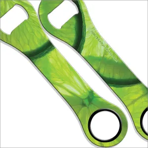 Dog Bone Bottle Opener / Bar Key - Lime