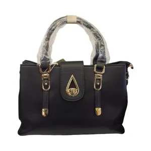 Drop Faux Leather Handbag