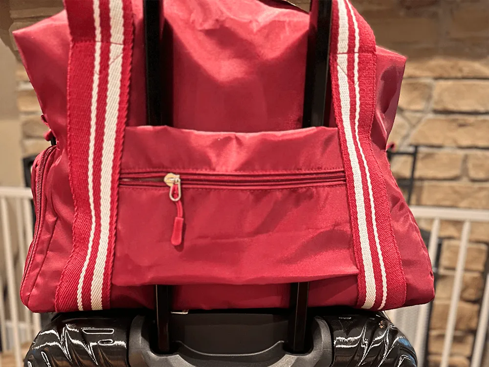 DST Embroidered Travel Shoulder Bag