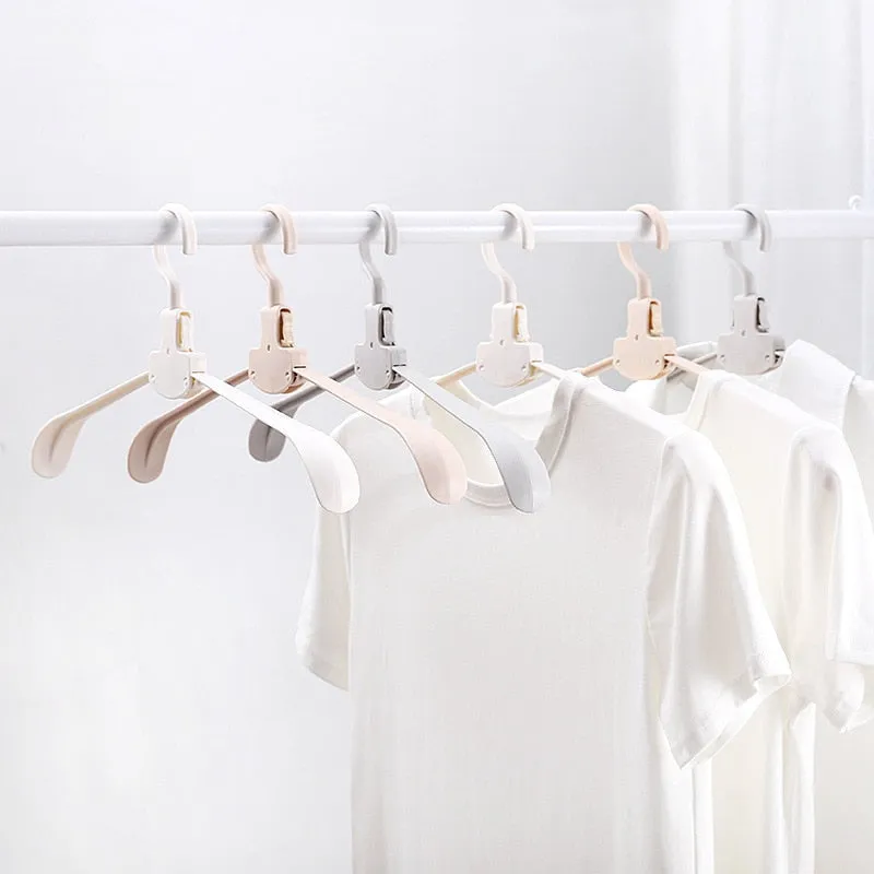 Easy Fold Wide Foldable Clothes Hanger