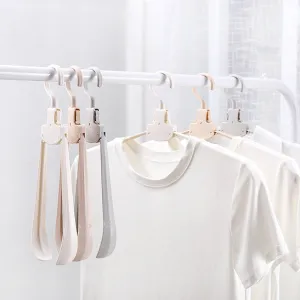 Easy Fold Wide Foldable Clothes Hanger