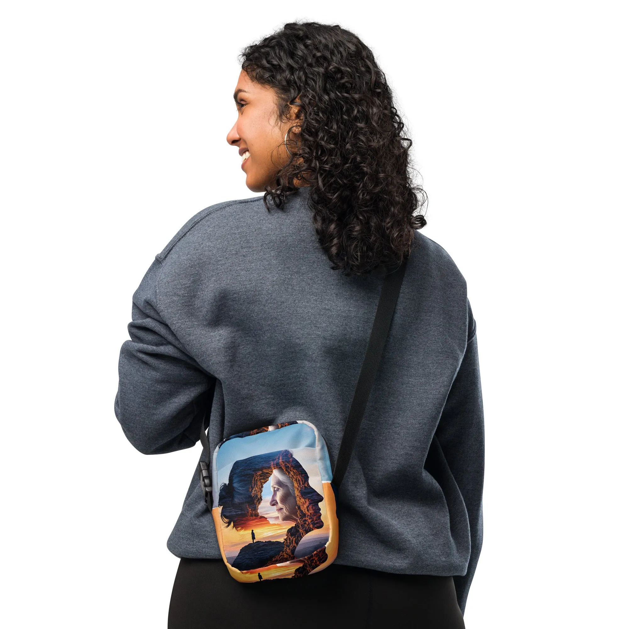 Echoes of Strength Utility crossbody bag