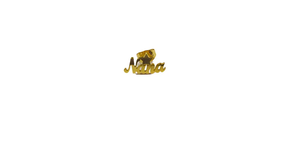 Elegant Script Star Personalized Name Earrings