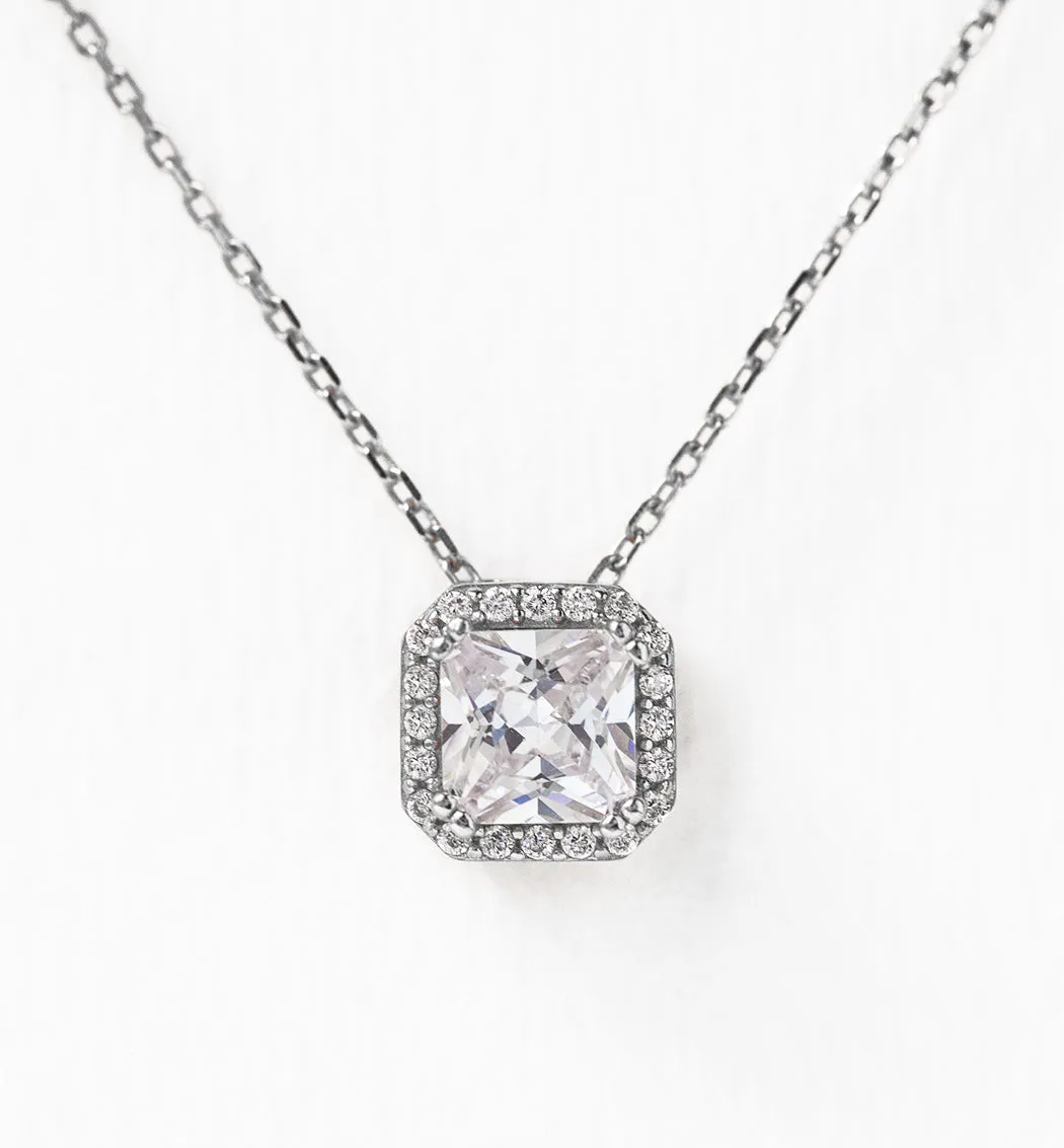 Ella Radiant Pendant Necklace