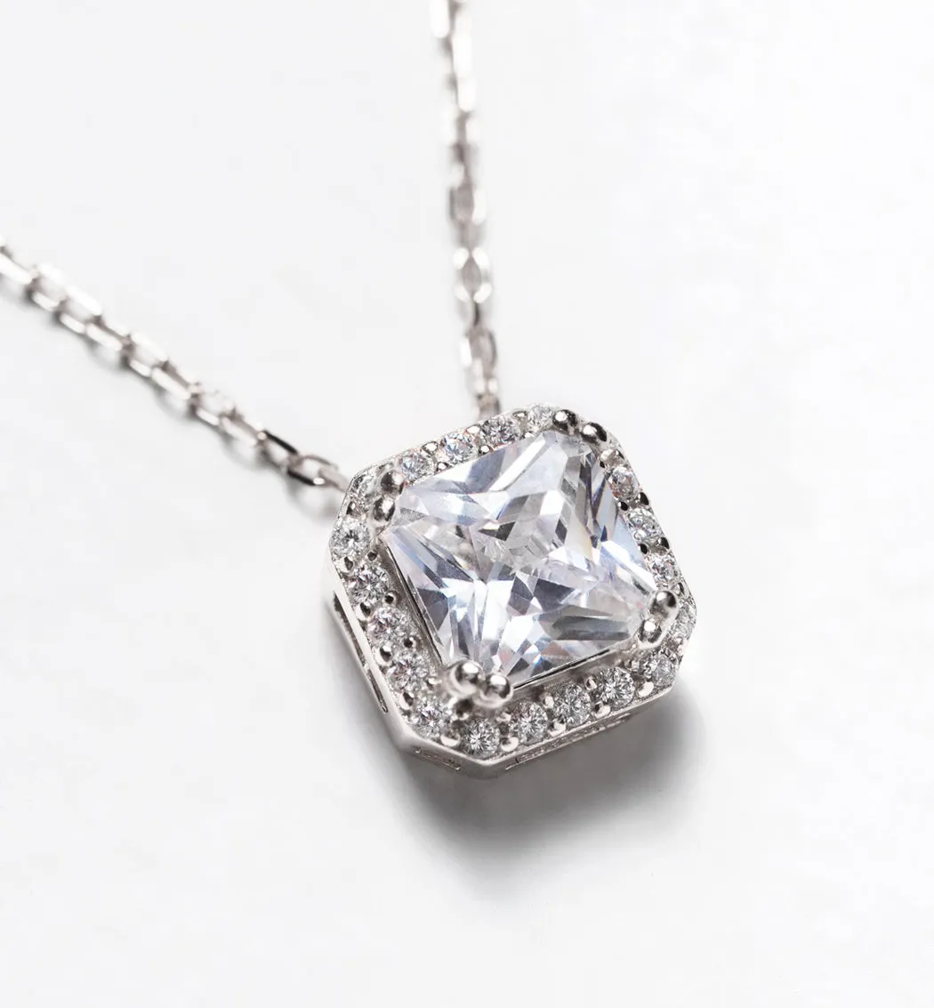 Ella Radiant Pendant Necklace