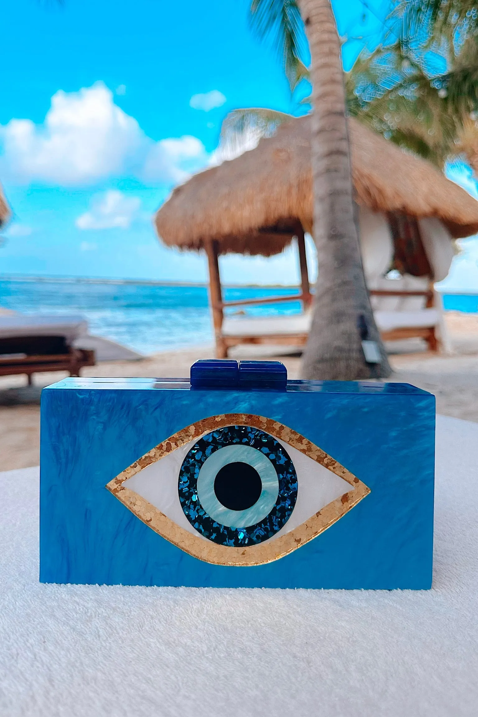 Evil Eye Bag (Blue)